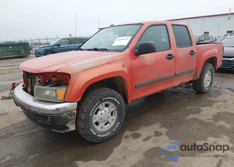 2008 Chevrolet Colorado Lt from USA, damaged, VIN 1GCDT43EX88191530